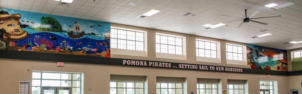 pomona elementry school murals