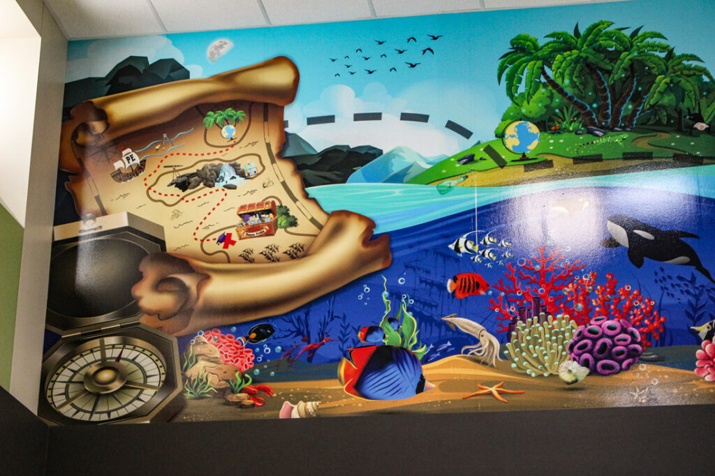 Pomona-Pirates-Mural-Detail